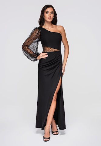 Ombre Evening dress in Black: front