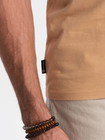 Ombre Shirt 'S1742' in Beige