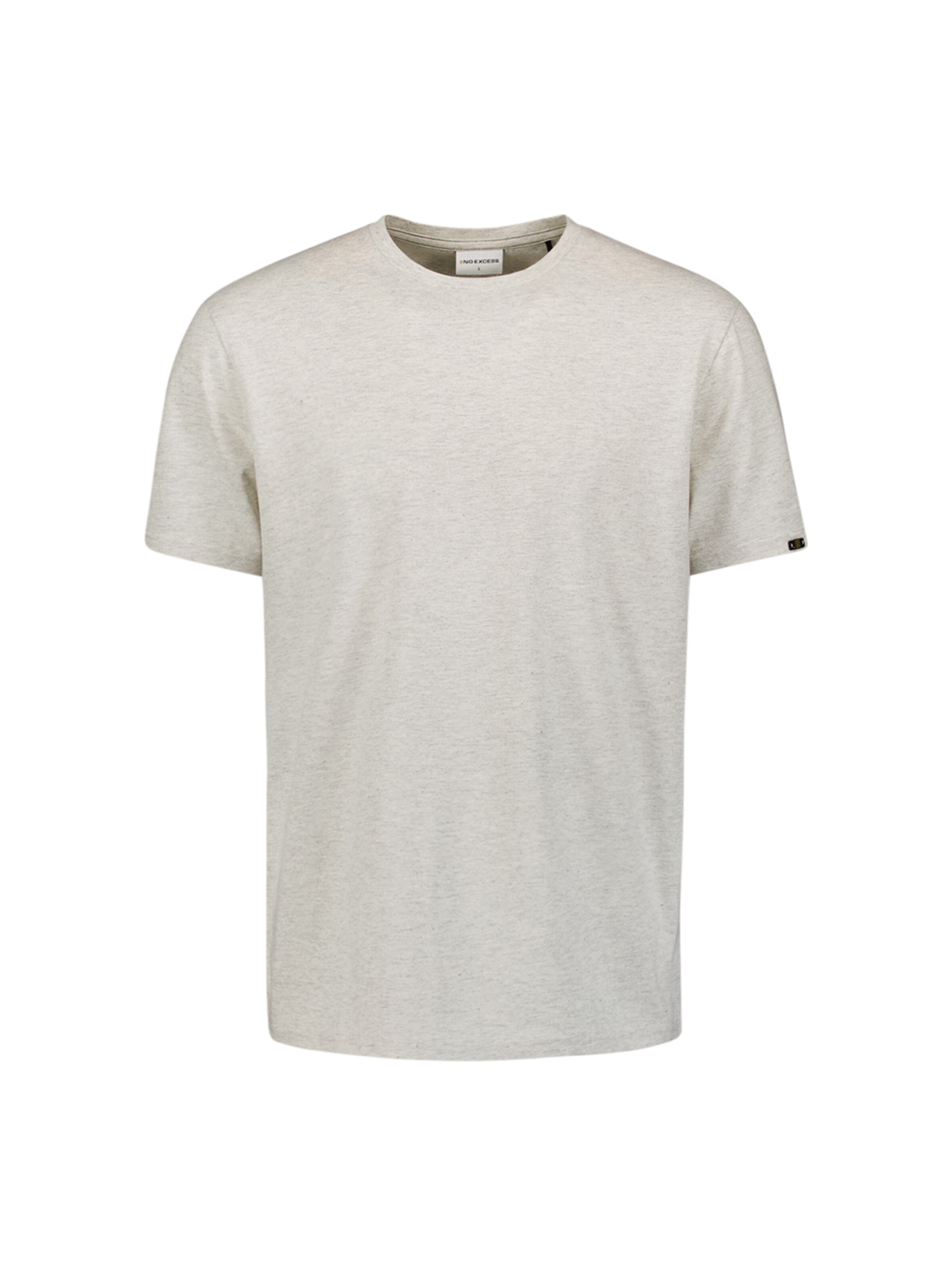 No Excess T-Shirt in Beige: Vorderseite