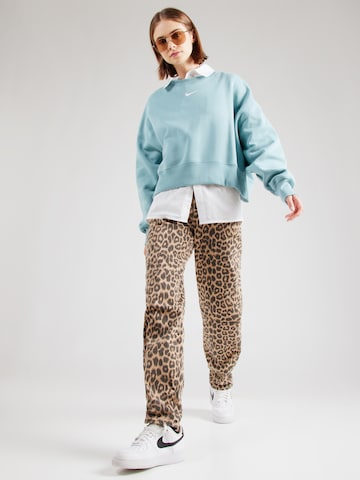 Nike Sportswear Μπλούζα φούτερ 'Phoenix Fleece' σε μπλε