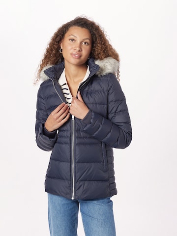 TOMMY HILFIGER Winterjas 'Tyra' in Blauw: voorkant