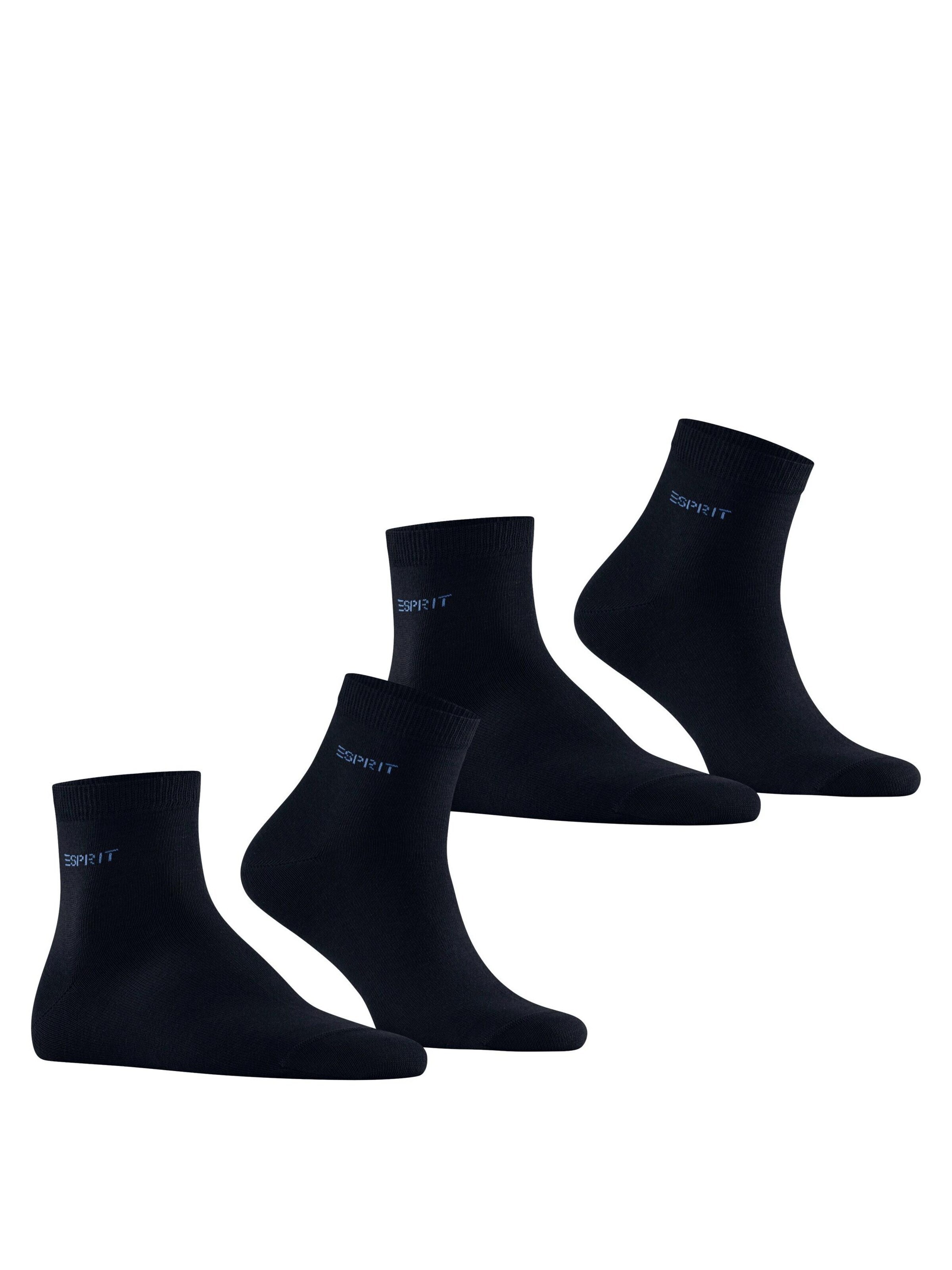 ESPRIT Socken 'Basic Uni 2-Pack'‌‌ in Blau