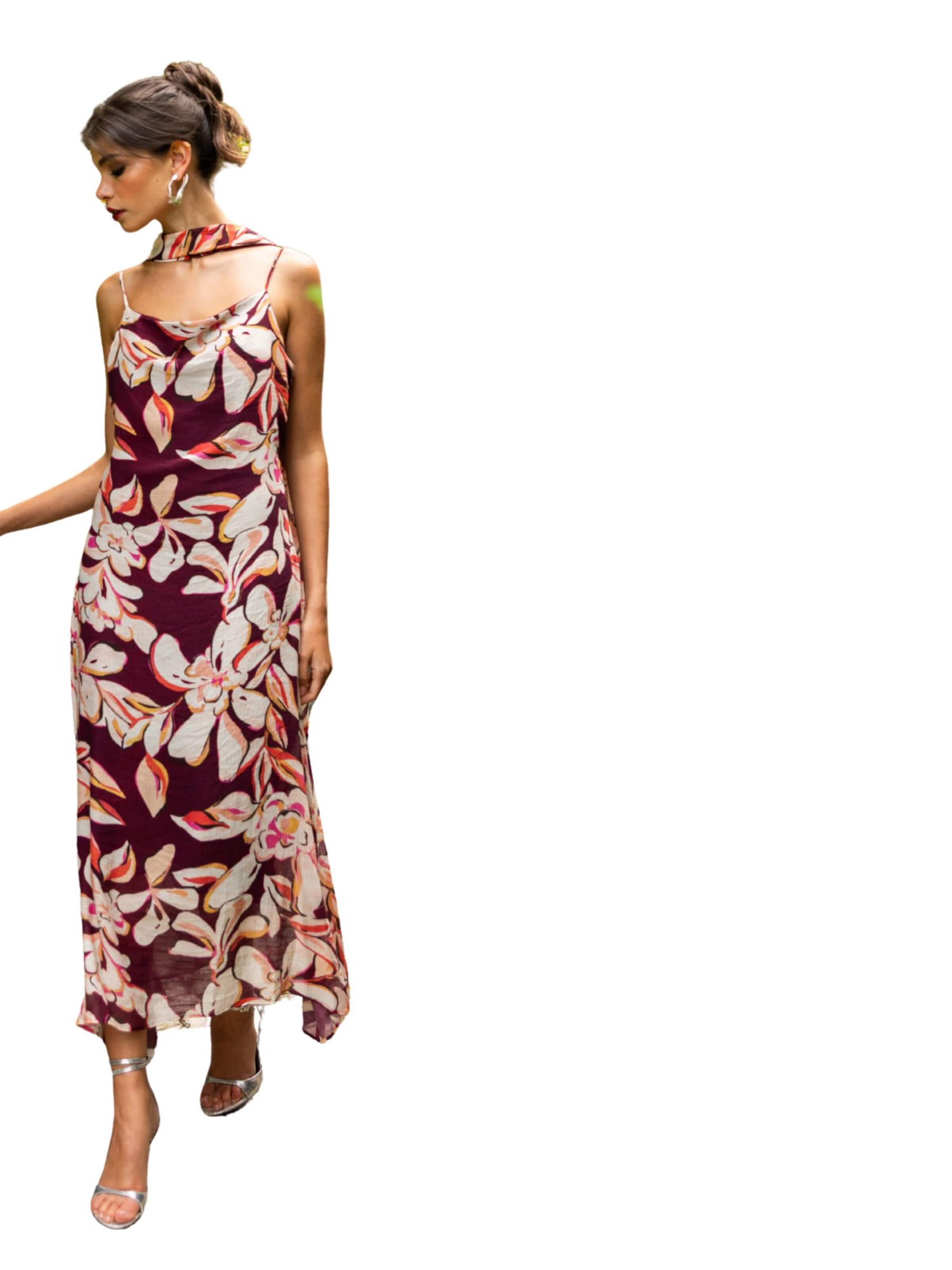 Nisia PartyWear Sukienka koktajlowa 'Wattala Dress' w kolorze czerwony: przód