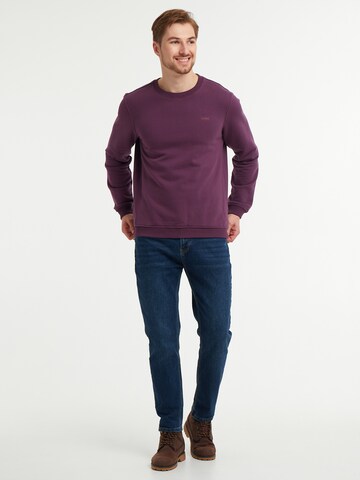 WEM Fashion Sweatshirt 'Spell Crew Mint' in Purple