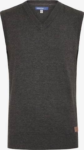 BLEND - Camiseta sin mangas en gris: frente