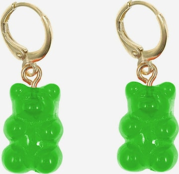 Gemshine Oorbellen 'Gummibär' in Goud: voorkant