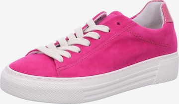 Baskets basses '46.460.21' Gabor Comfort en rose : devant