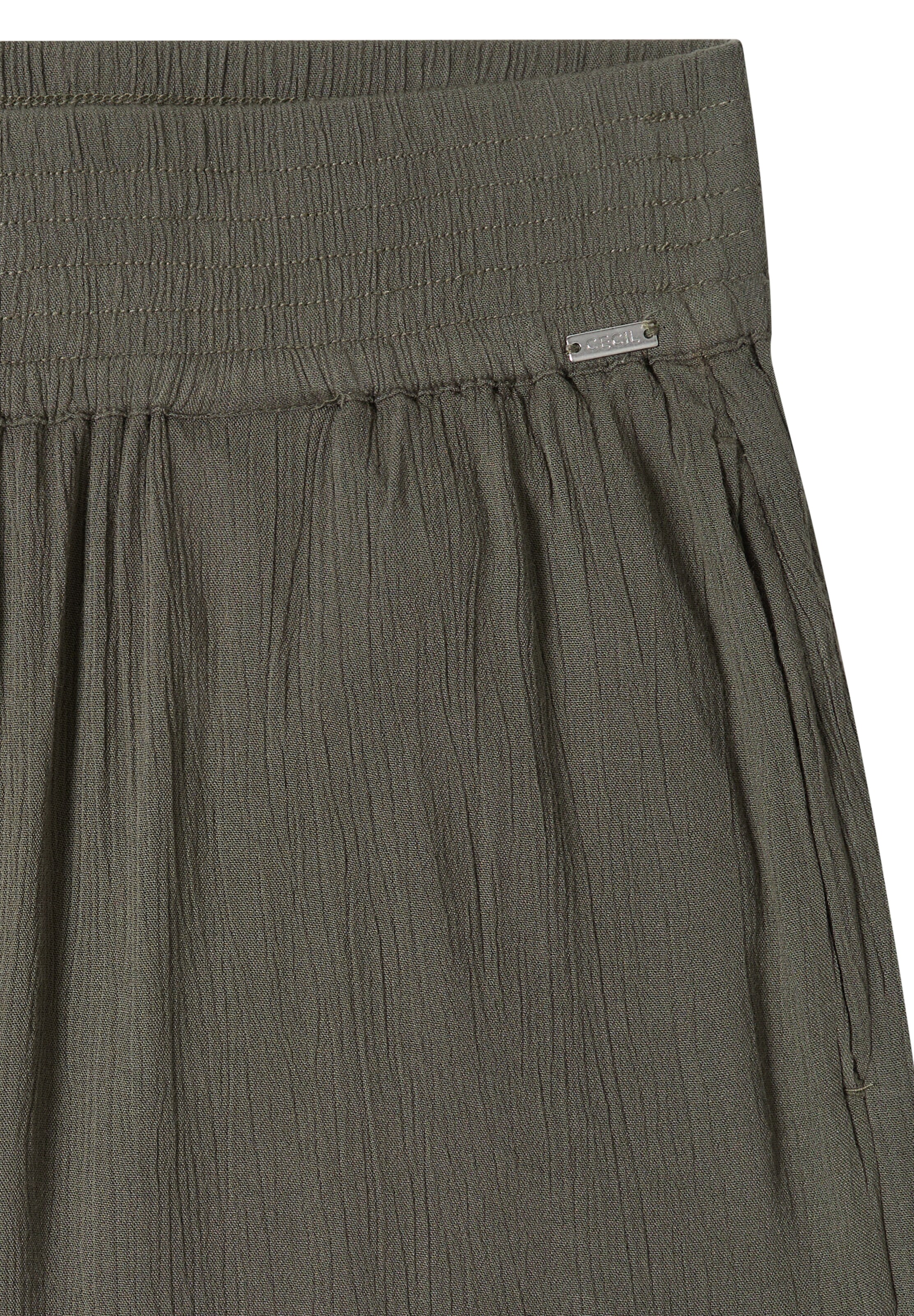 CECIL Loosefit Hose in Grün