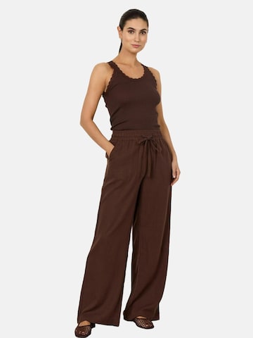 Loosefit Pantalon ' INA 61-C ' Soyaconcept en marron