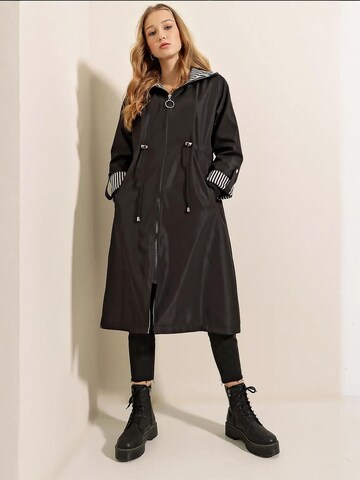 Bigdart Between-seasons coat 'Trenchcoats' in Black