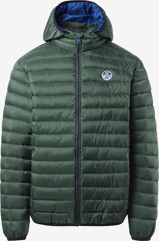 Veste mi-saison 'Crozet' North Sails en vert : devant