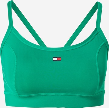 Tommy Hilfiger Sport Bralette Sports Bra 'Essentials' in Green: front