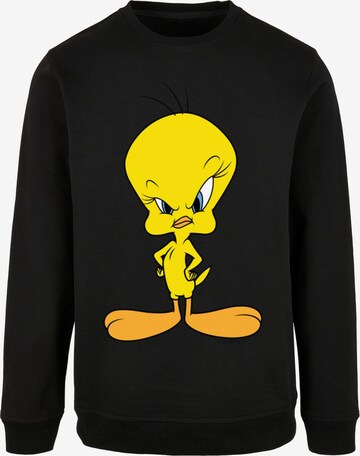 Sweat-shirt 'Looney Tunes - Angry Tweety' ABSOLUTE CULT en noir : devant