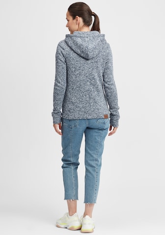 Oxmo Zip-Up Hoodie 'Thory' in Blue