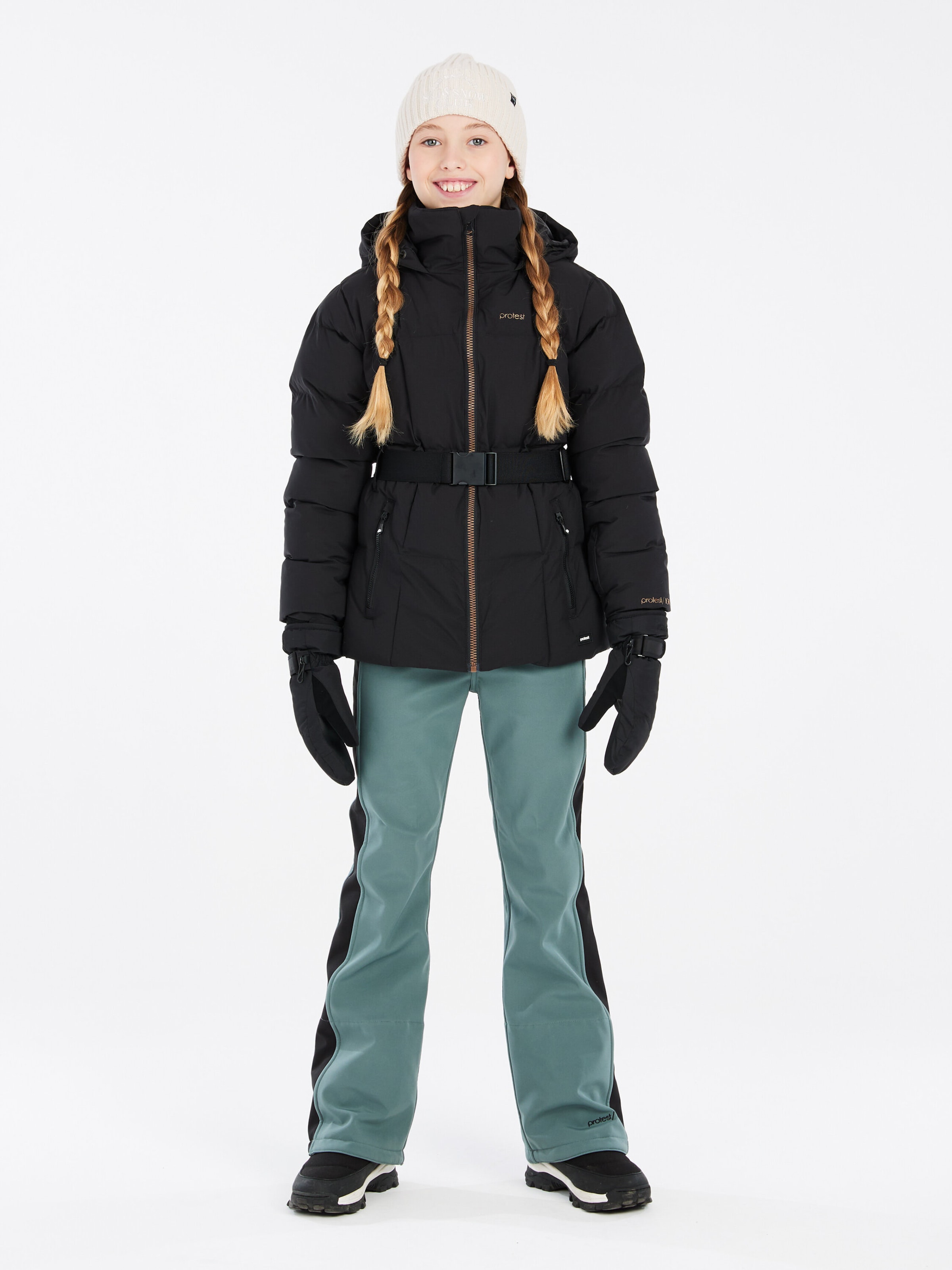 PROTEST Sportjacke 'PRTSANI JR'‌‌‌‌‌‌‌‌ in Schwarz