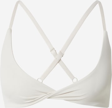 ICANIWILLBustier Sportski grudnjak 'Nimble' - siva boja: prednji dio