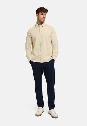 Kronstadt Regular fit Button Up Shirt 'Tanner' in Beige