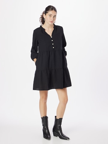 Robe-chemise GAP en noir : devant