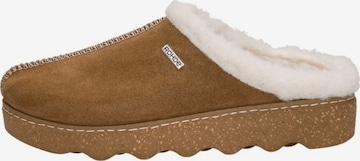 Pantoufle 'Pantoffels Open' ROHDE en marron : devant