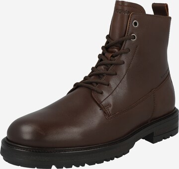 Marc O'Polo Veterboots 'Rony' in Bruin: voorkant