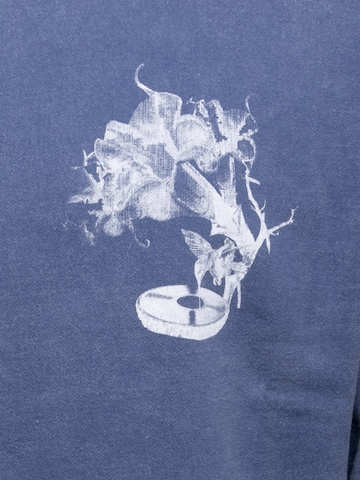 Sweat-shirt 'Gramophone Vintage' Filling Pieces en bleu