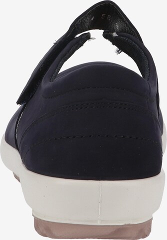 Legero Ballet Flats with Strap 'Tanaro' in Blue