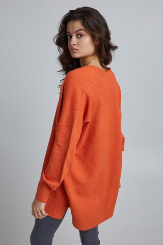 Cardigan 'ALPA' ICHI en orange
