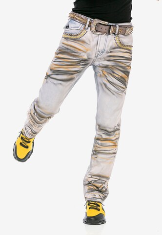 CIPO & BAXX Regular Jeans in Grijs