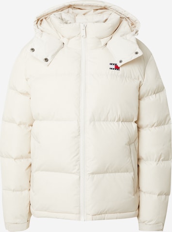 Tommy Jeans Зимняя куртка 'ALASKA' в Бежевый: спереди