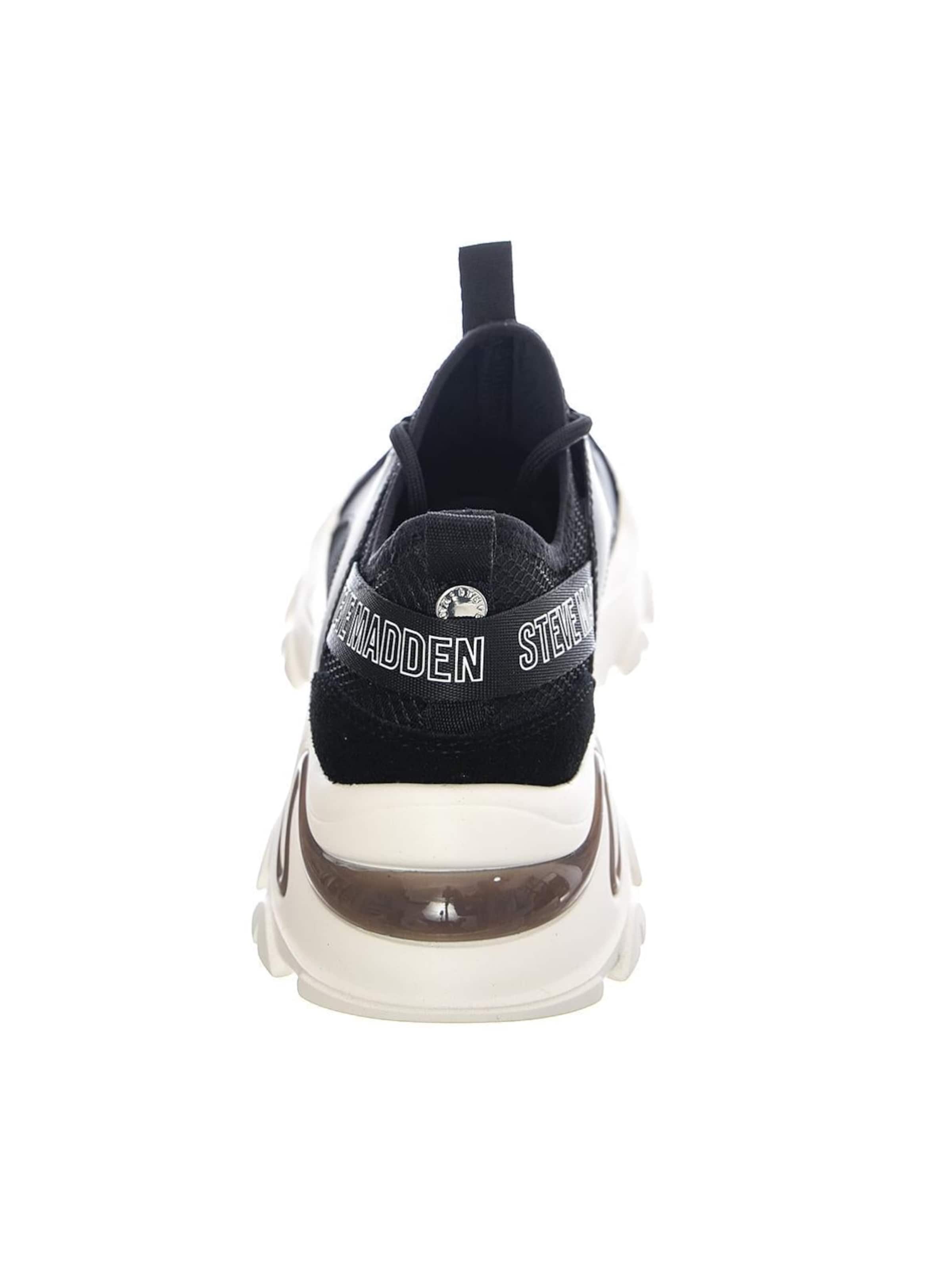 STEVE MADDEN Sportslig snøresko 'Womens Medusa Black Shoes' i sort