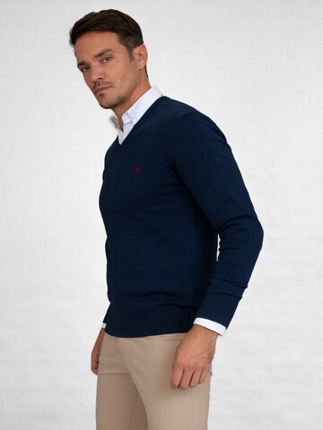 Sir Raymond Tailor Sweater 'Axels' in Blue