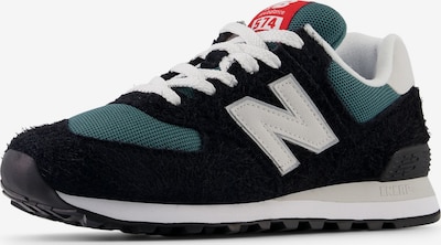 new balance Sneaker low '574' i grøn / blodrød / sort / hvid, Produktvisning