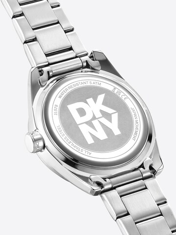 DKNY Analog watch 'Chambers Multi Glitz' in Silver