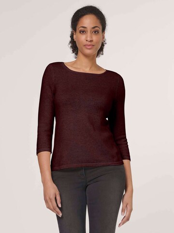 MADELEINE Sweater in Red: front