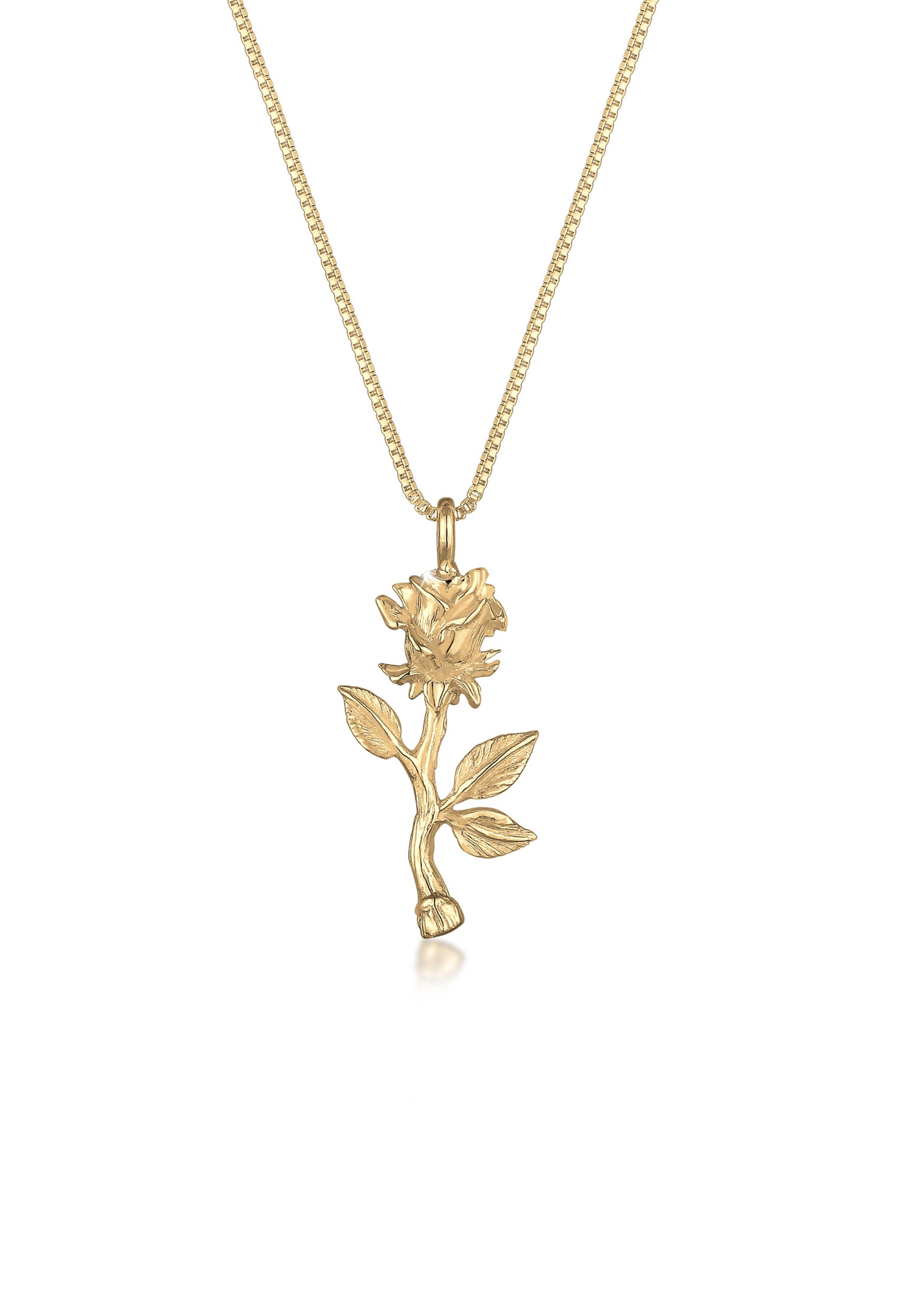 ELLI Řetízek 'Rose' – zlatá