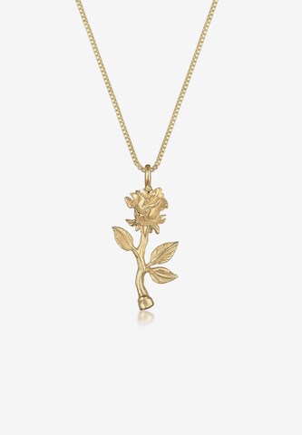 ELLI Ketting 'Rose' in Goud