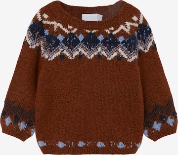 NAME IT Sweater 'Osom' in Brown: front