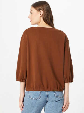 COMMA Sweatshirt in Brown