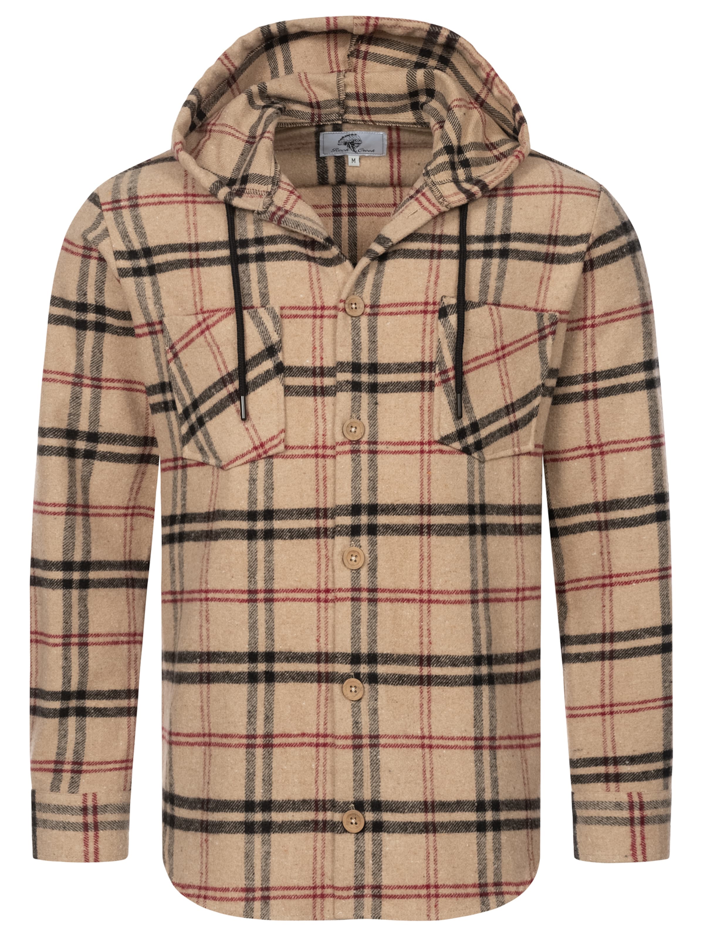 Rock Creek Übergangsjacke in Beige: Vorderseite