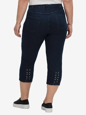 SHEEGO Skinny Jeans in Blau