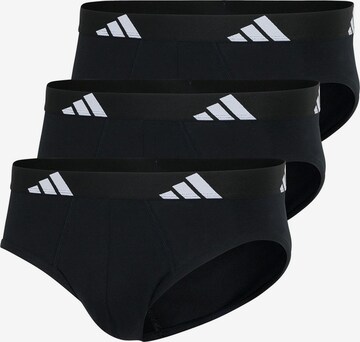 ADIDAS SPORTSWEAR Slipy 'Active Flex Cotton' – černá: přední strana