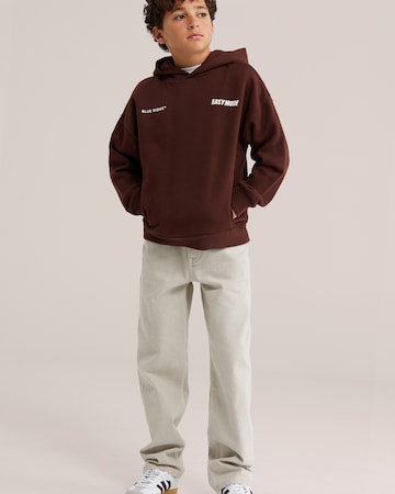 WE Fashion Sweatshirt in Brown