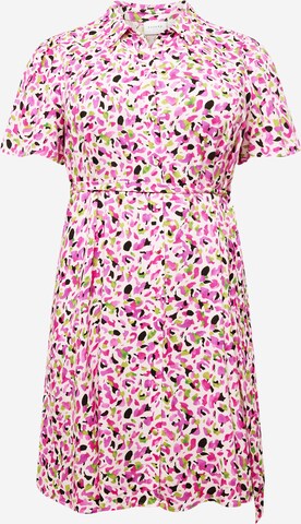 EVOKED Košeľové šaty 'VIPAYA ANE' - ružová: predná strana