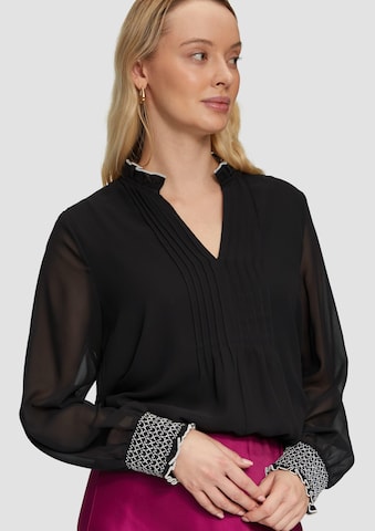 s.Oliver BLACK LABEL Bluse in Schwarz