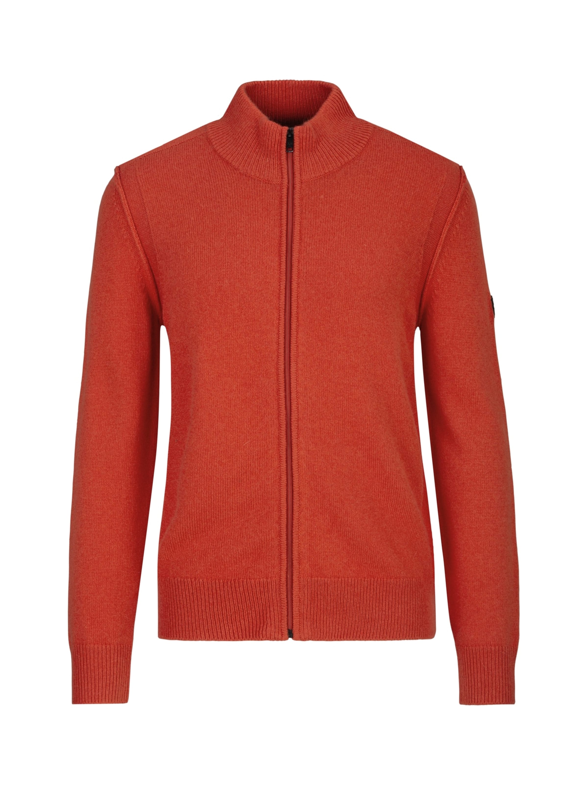 Vestes en maille 'Zaccaria' 19V69 ITALIA en orange : devant