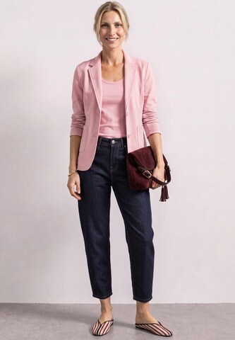 STREET ONE Basic Blazer in Unifarbe in Pink
