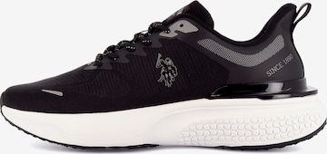 US POLO ASSN. - Zapatillas deportivas bajas 'Spritz' en negro: frente