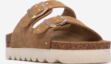 Refresh - Sandalias en beige: frente