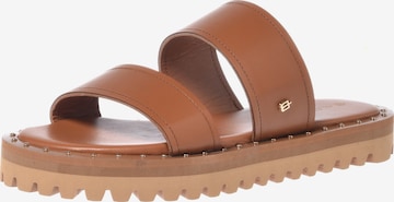 Mule BALDININI en marron : devant