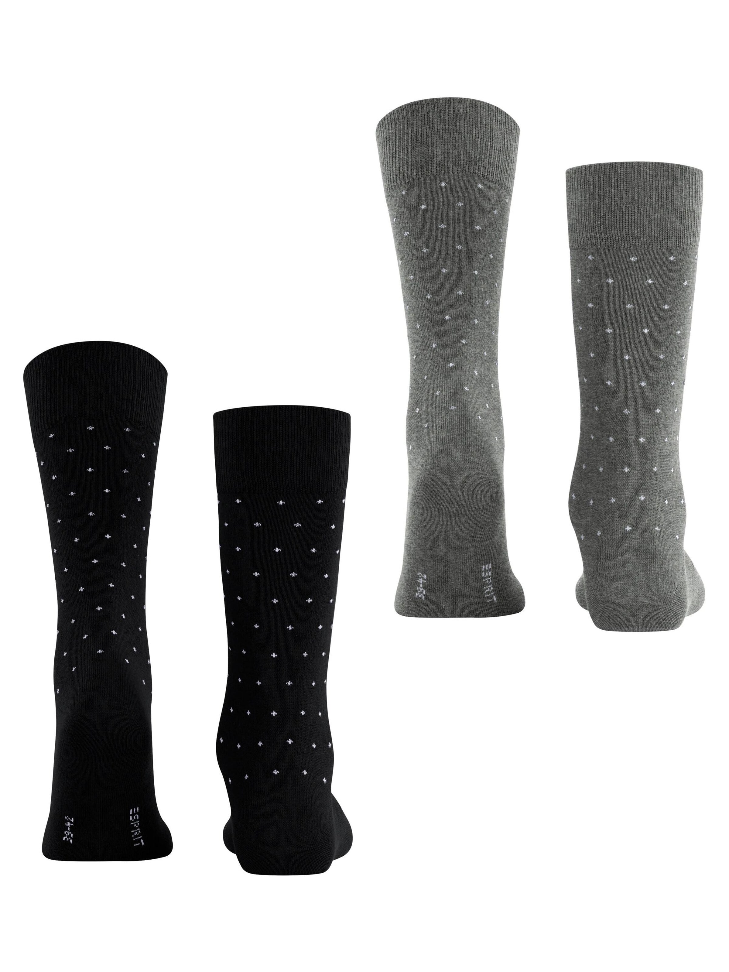 ESPRIT Socken 'Fine Dot 2-Pack'‌‌‌‌‌‌‌‌ in Mischfarben